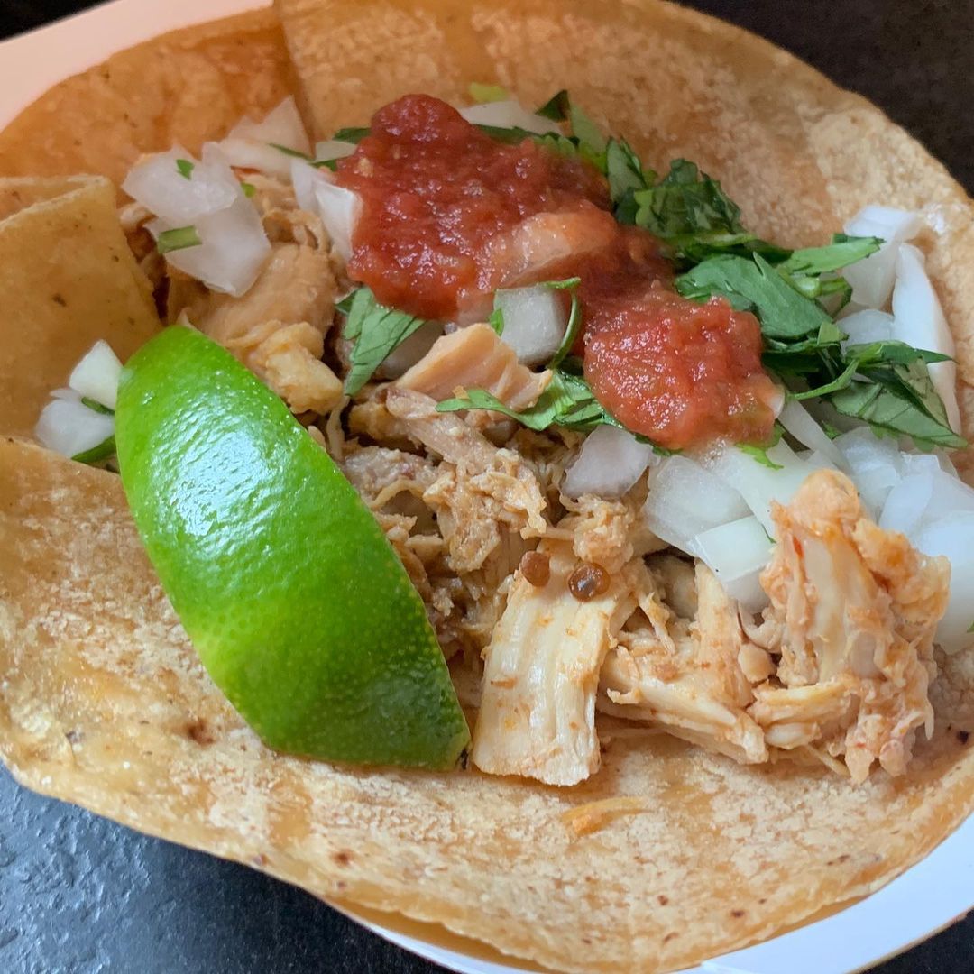 Order Chipotle Chicken Taco food online from Tito Santana store, Beacon on bringmethat.com