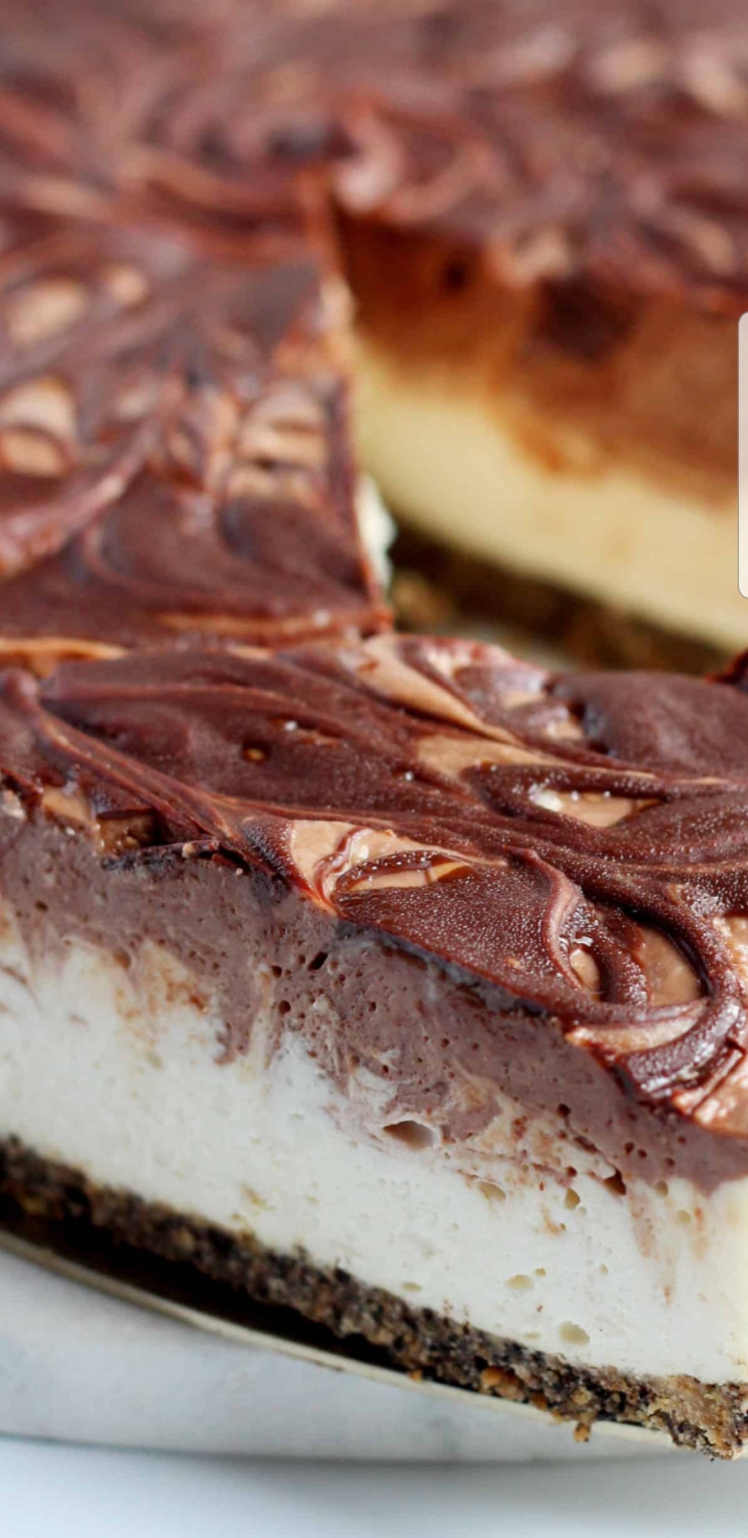 Order Nutella Cheesecake  food online from 2 Chefs store, Florence on bringmethat.com