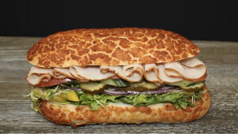 Order Turkey Sandwich food online from Bagel Street Cafe store, Alamo on bringmethat.com