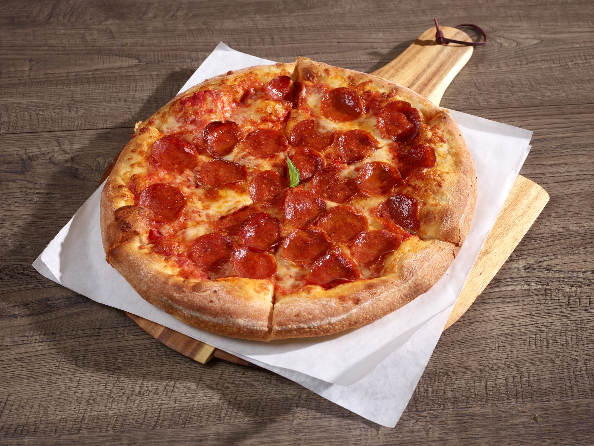 Order Pepperoni Pizza food online from Joe's New York Pizza store, Las Vegas on bringmethat.com
