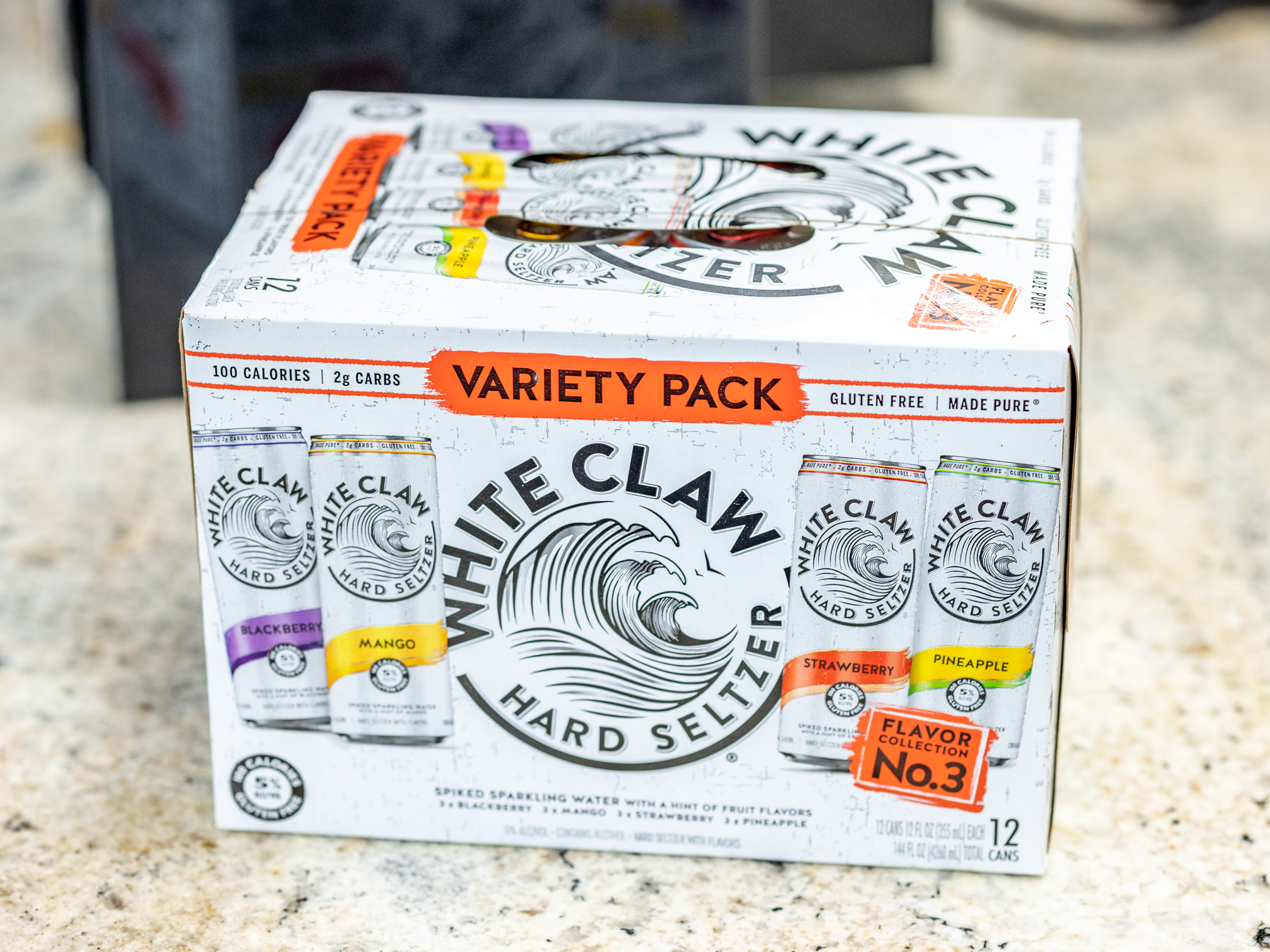 Order 12 Pack of White Claw Variety No. 1 food online from BP Station store, Lindenhurst on bringmethat.com