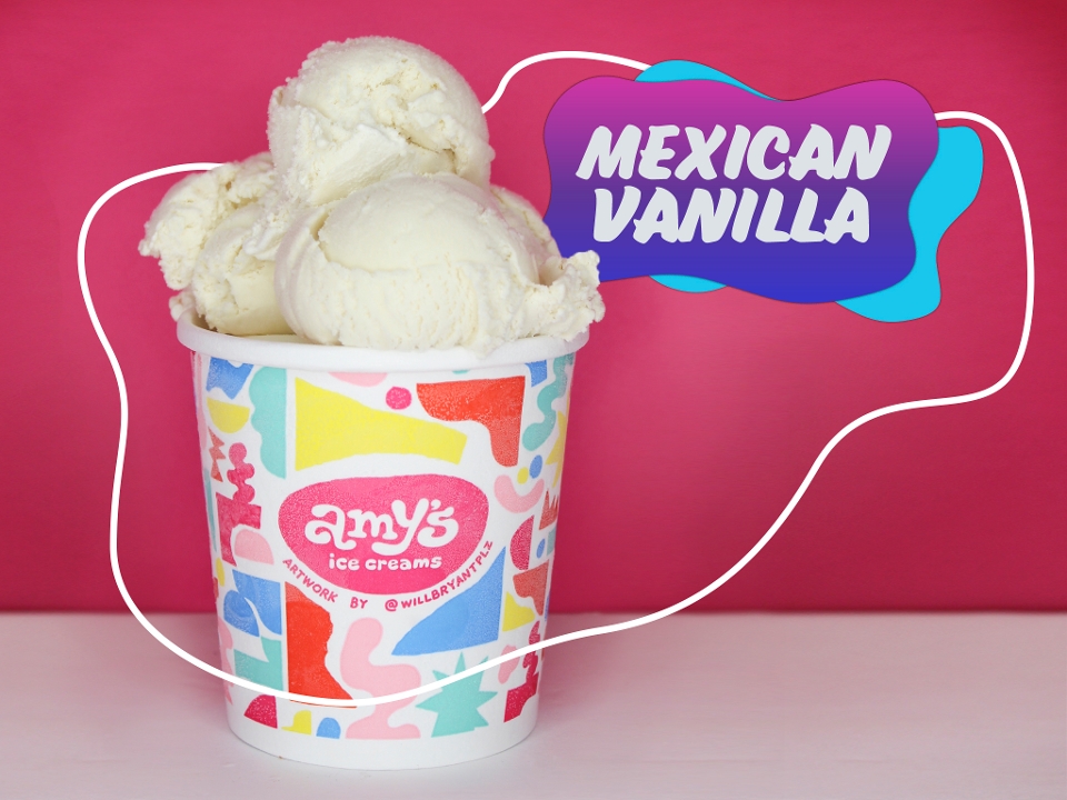 Order Mexican Vanilla food online from Amy's Ice Cream store, Austin on bringmethat.com