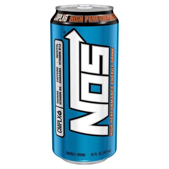 Order NOS High Performance Energy Drink (16 oz) food online from Rite Aid store, Ojai on bringmethat.com