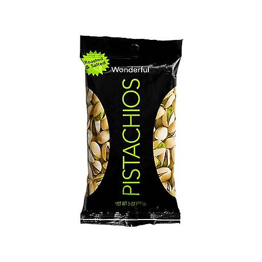 Order Wonderful Shelled Roasted & Salted Pistachios (5 OZ) 134293 food online from BevMo! store, Milpitas on bringmethat.com