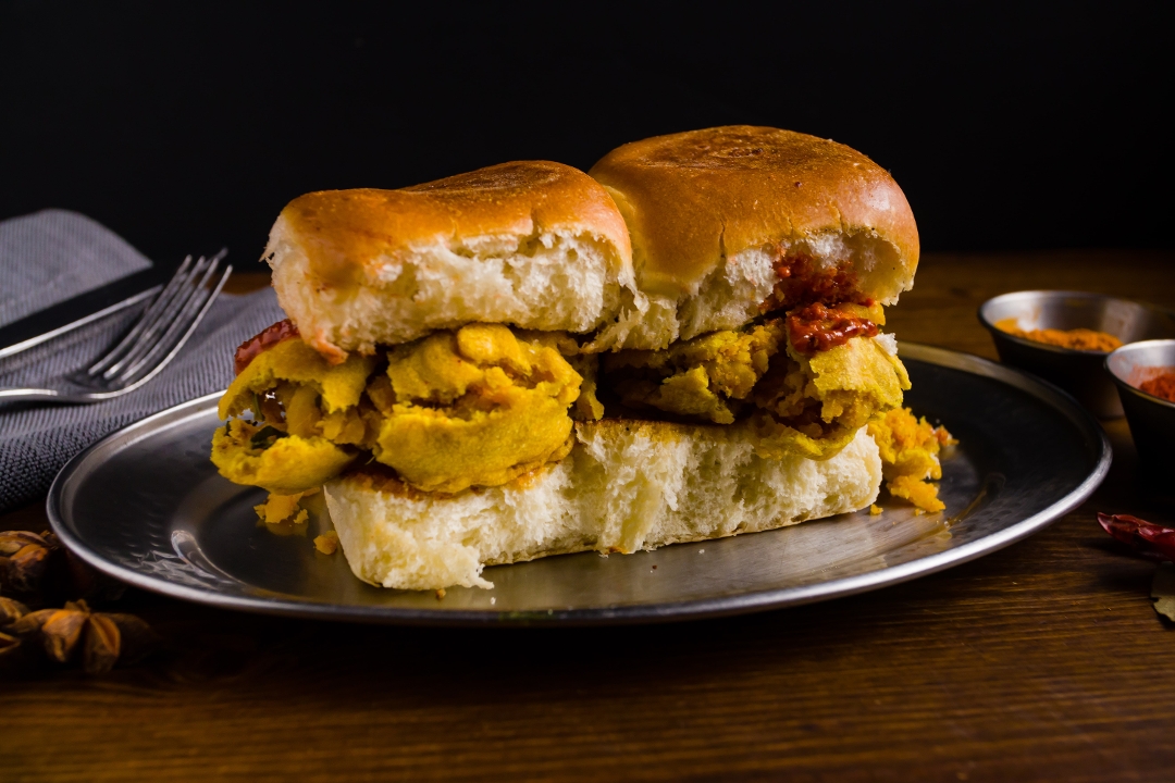 Order Vada Pao food online from Dhaba indian cuisine store, New York on bringmethat.com