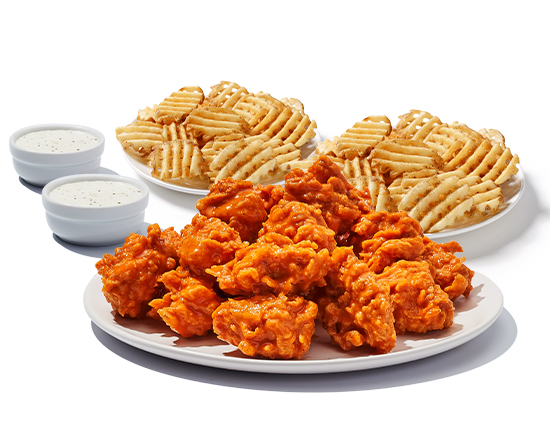 Order 24pc Boneless WIngs Family Pack food online from Hoots Wings store, Decatur on bringmethat.com