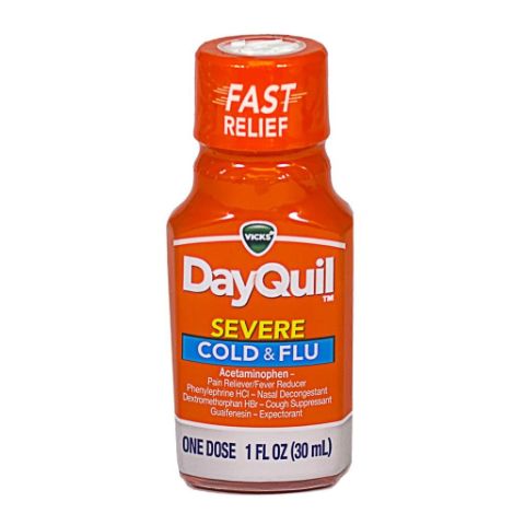 Order DayQuil Severe Cold & Flu 1oz food online from 7-Eleven store, Princeton on bringmethat.com