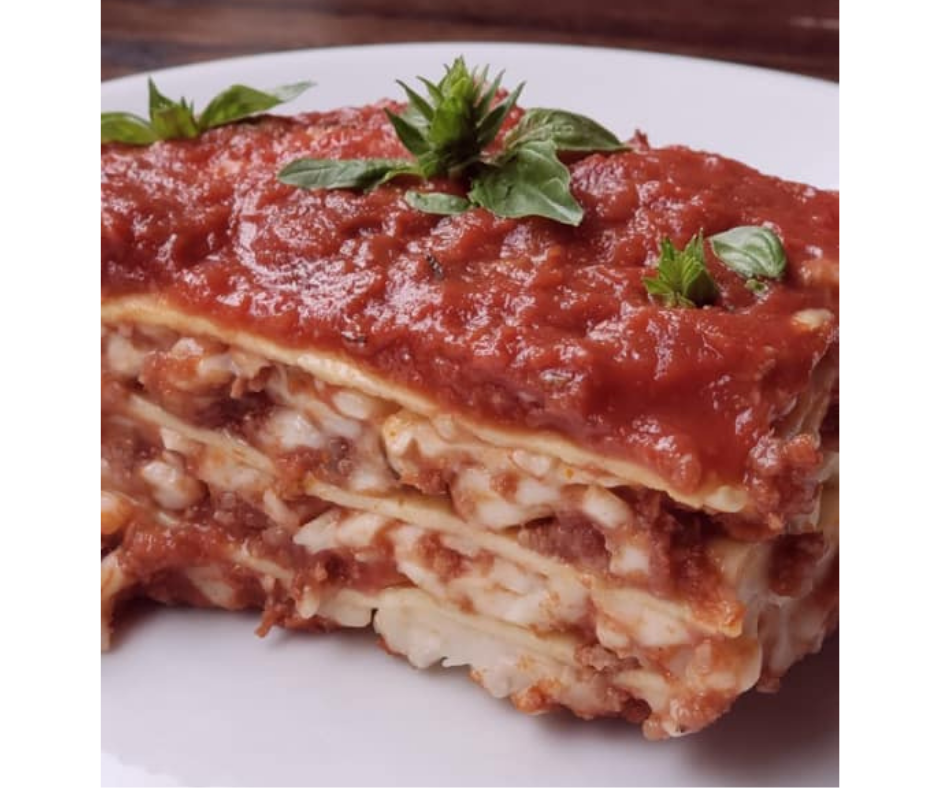 Order Veggie Lasagna food online from Leonore Restaurant store, Roanoke on bringmethat.com