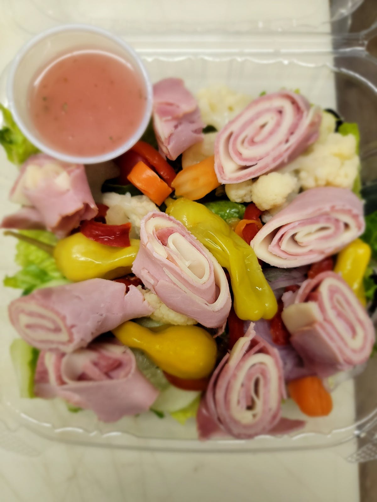 Order Cold Antipasto Salad - Salad food online from La Rocca Pizza Pasta store, Scranton on bringmethat.com