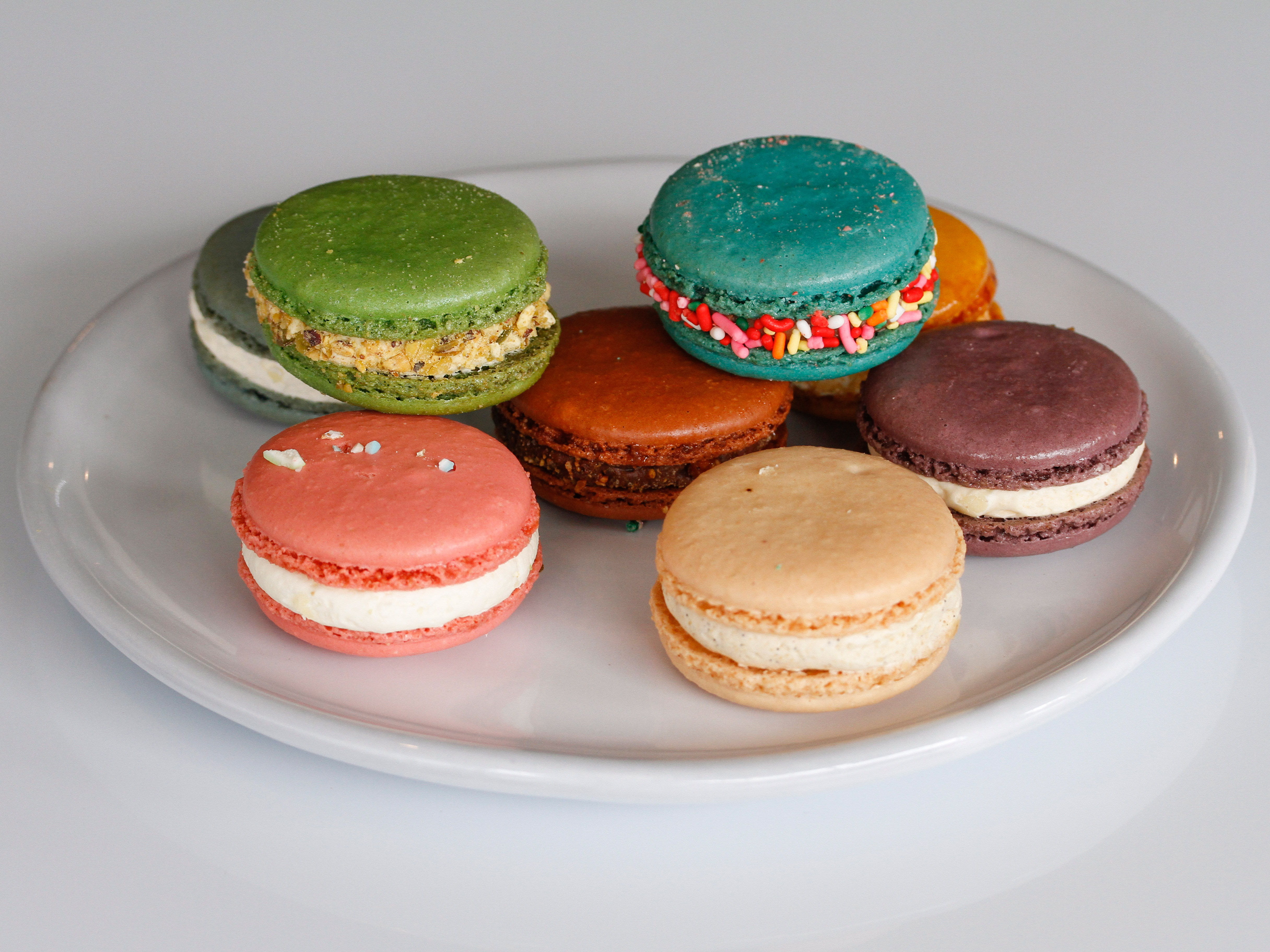 Order Macarons food online from Blank Space Cafe store, Seattle on bringmethat.com
