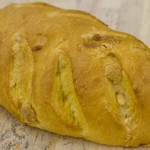 Order White Chocolate Bread (2 lbs.) food online from Croissant Bakery store, Norcross on bringmethat.com