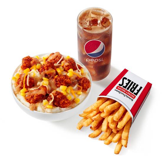 Order Spicy Famous Bowl Meal food online from Kfc store, Roxboro on bringmethat.com