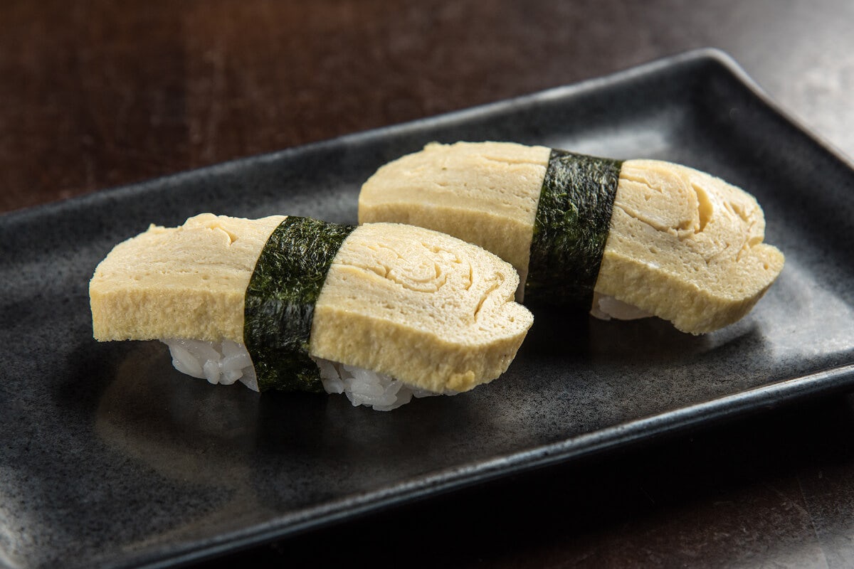 Order SWEET EGG “TAMAGO”  food online from Ra Sushi store, Chino Hills on bringmethat.com