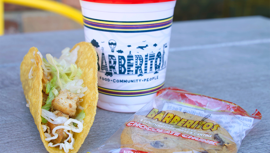 Order Lil' Barbs Taco food online from Barberitos store, Anderson on bringmethat.com