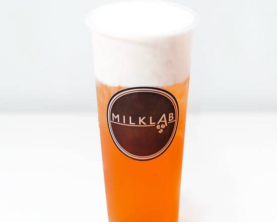 Order Rose Oolong Milk Cap Tea food online from MILKLAB store, Durham on bringmethat.com