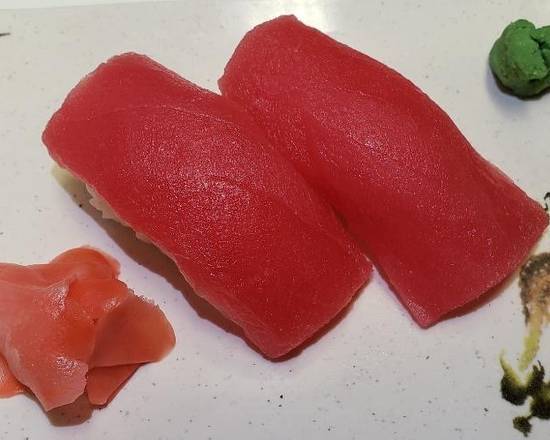 Order Tuna Nigiri Sushi (2 pcs) food online from Inari Sushi store, Rockville on bringmethat.com