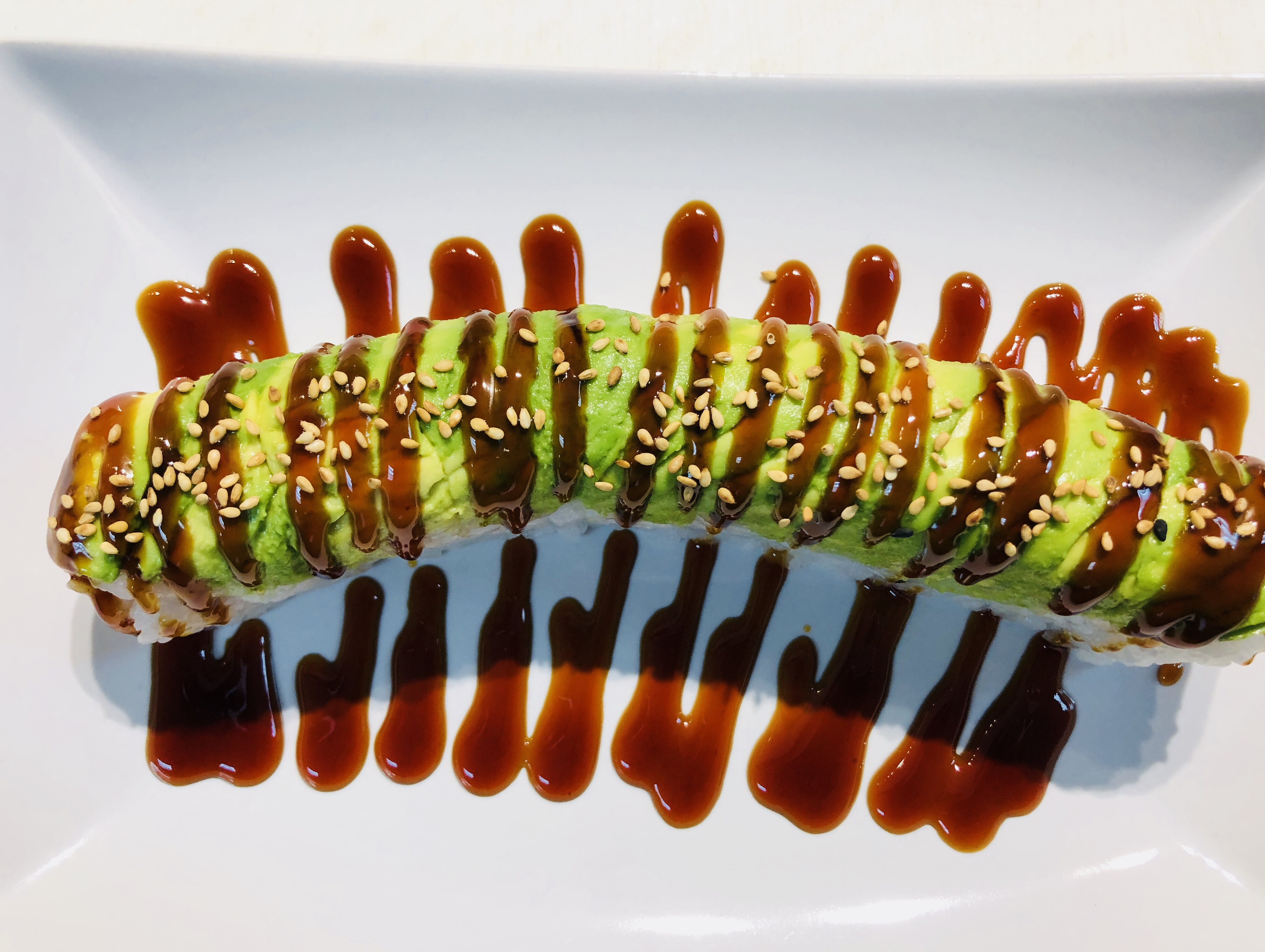 Order Caterpillar Roll food online from Bento-Ria Sushi store, Boulder on bringmethat.com