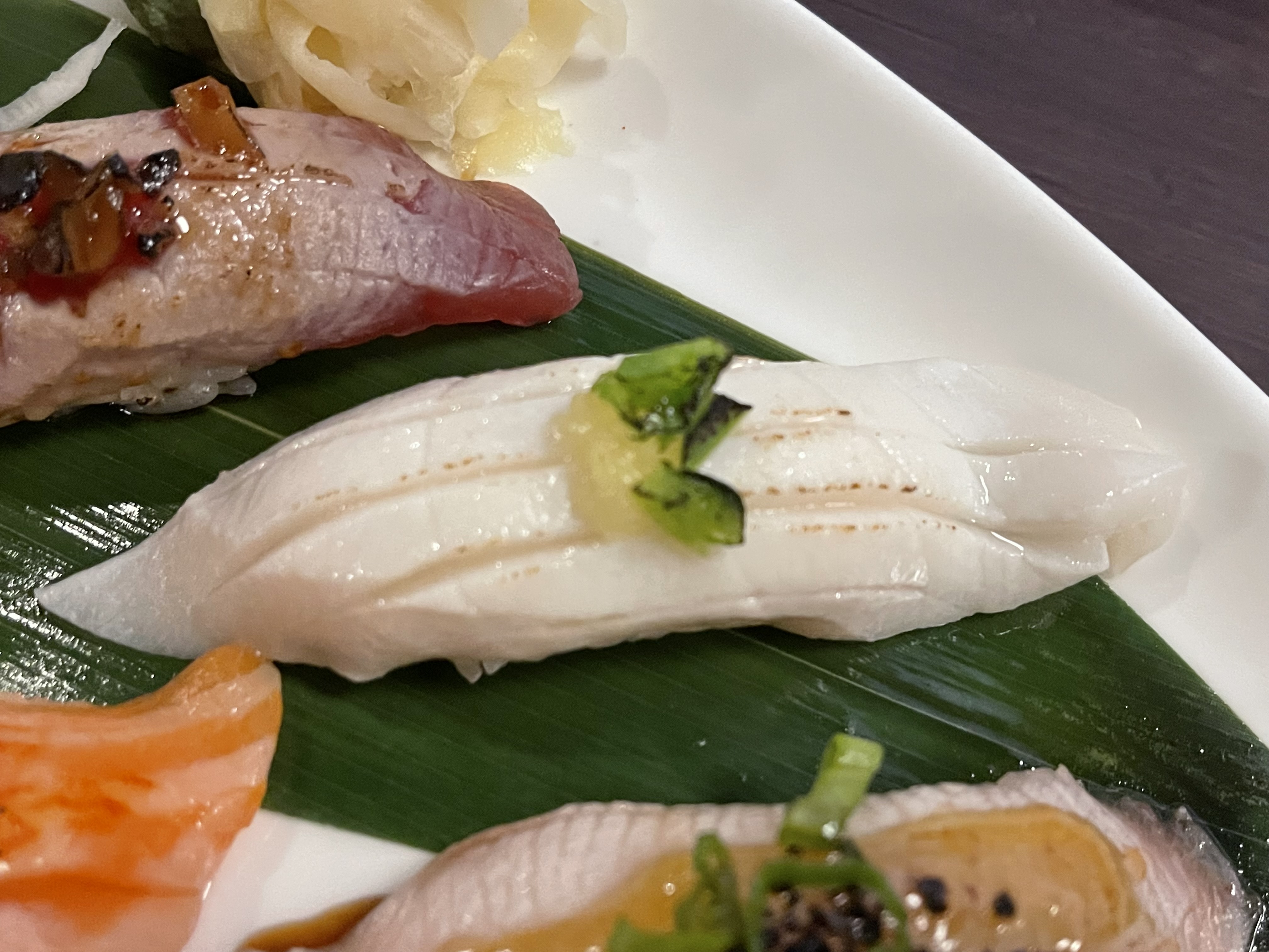 Order Escolar Chef's Nigiri food online from Miku Sushi store, Chicago on bringmethat.com