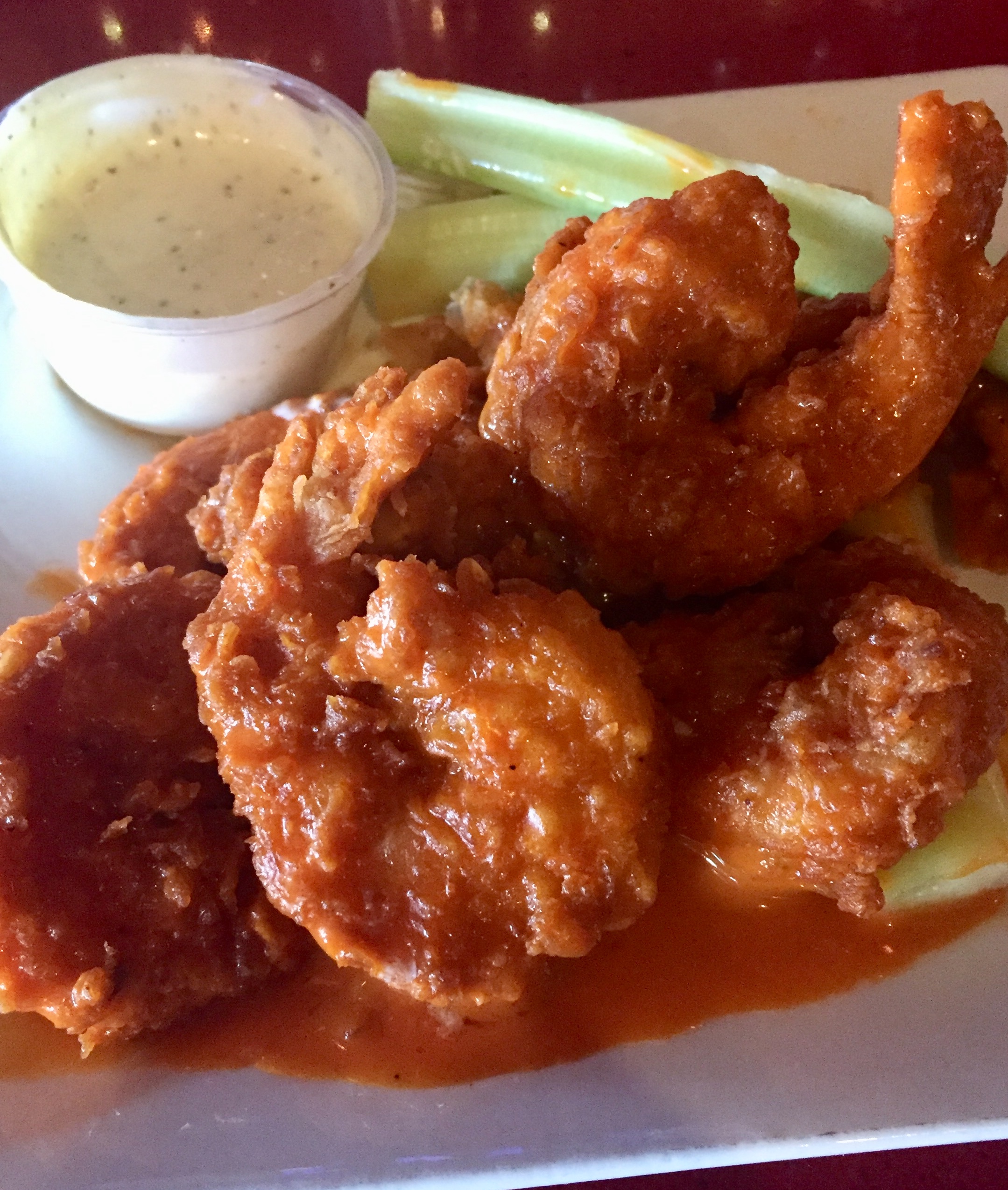 Order NEW! Buffalo Shrimp food online from Jennings Cafe store, Catonsville on bringmethat.com