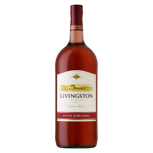Order Livingston White Zinfandel - 1.5L/Single food online from Bottle Shop & Spirits store, Los Alamitos on bringmethat.com