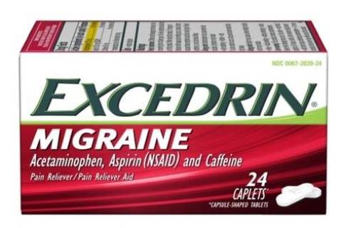 Order Excedrin Migraine Caplets for Migraine Pain Relief 24 food online from Divine Wine and Spirits store, San Diego on bringmethat.com