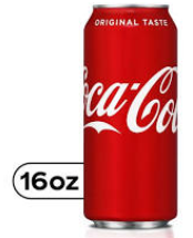Order 16 oz. Coke Regular Can food online from The Buckhead Shoppe store, Atlanta on bringmethat.com