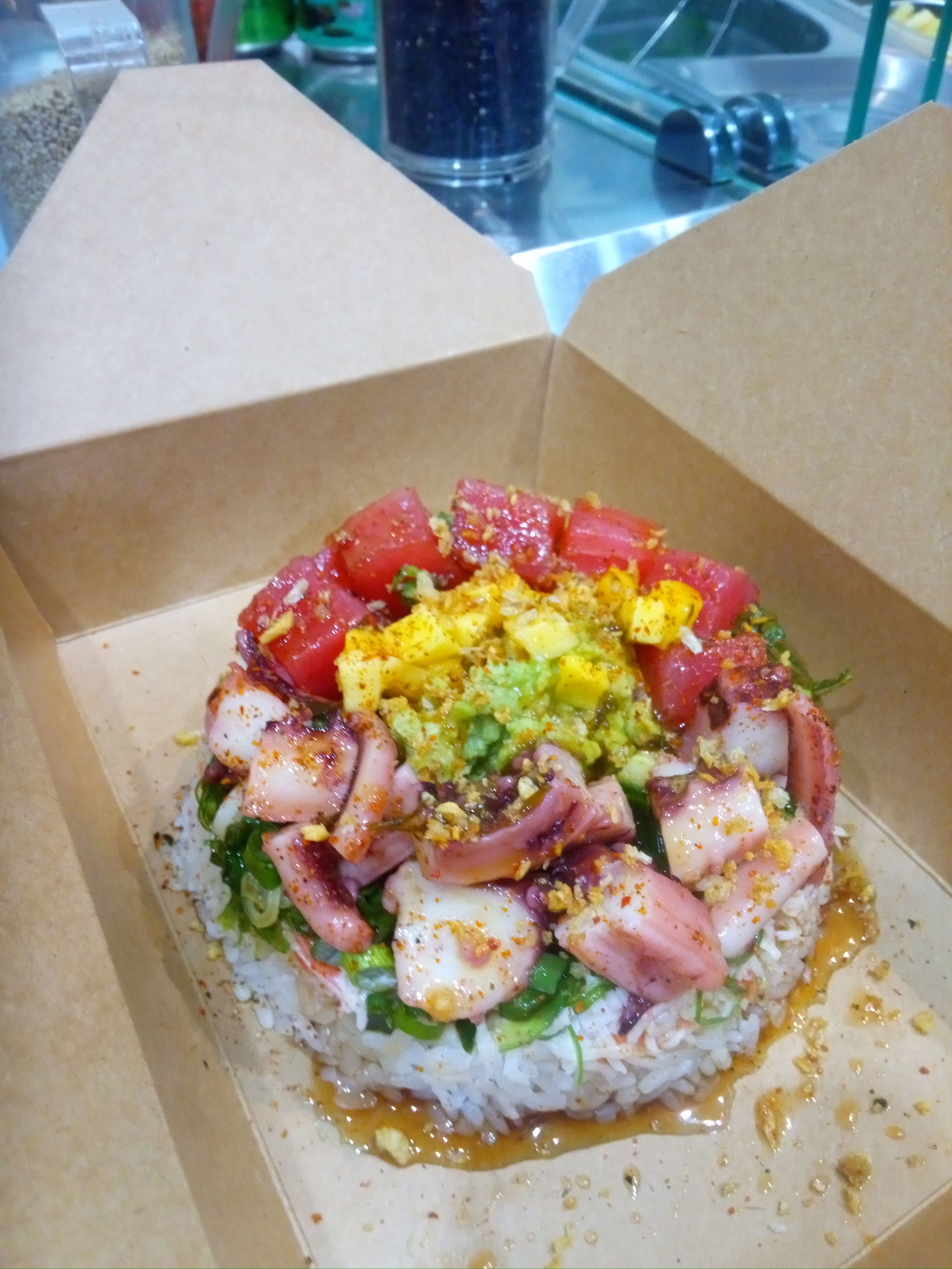 Order Authentic Poke Style - Protein Only (No Rice) food online from Stubborn Poke & Chips store, El Cajon on bringmethat.com