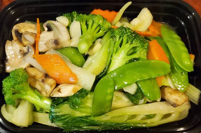 Order Mixed Vegetables with Garlic Sauce 蒜蓉什菜 food online from Canton Phoenix store, Tigard on bringmethat.com