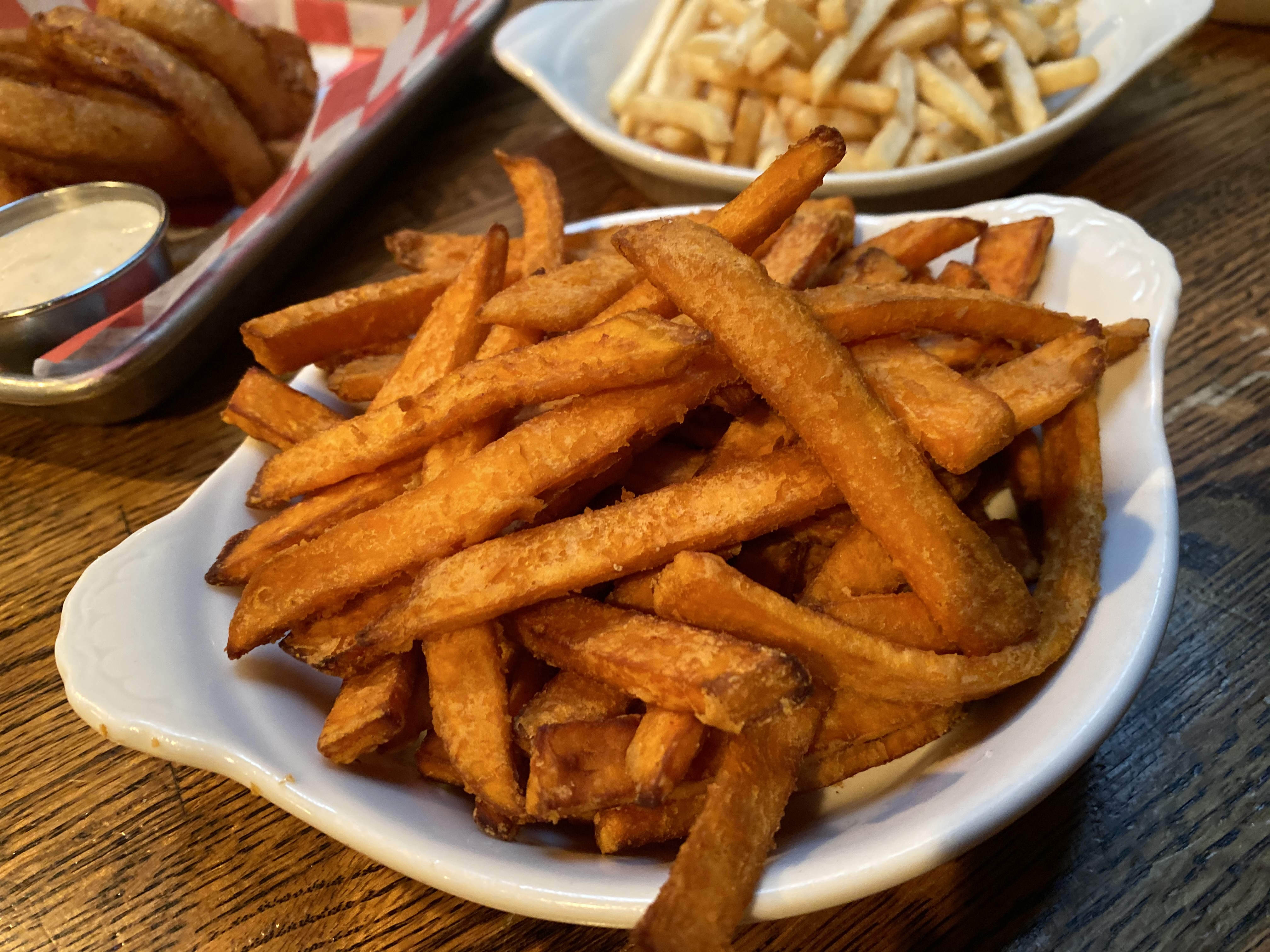 Order Sweet Potato Fries food online from Black Bear Bar And Grill store, Hoboken on bringmethat.com