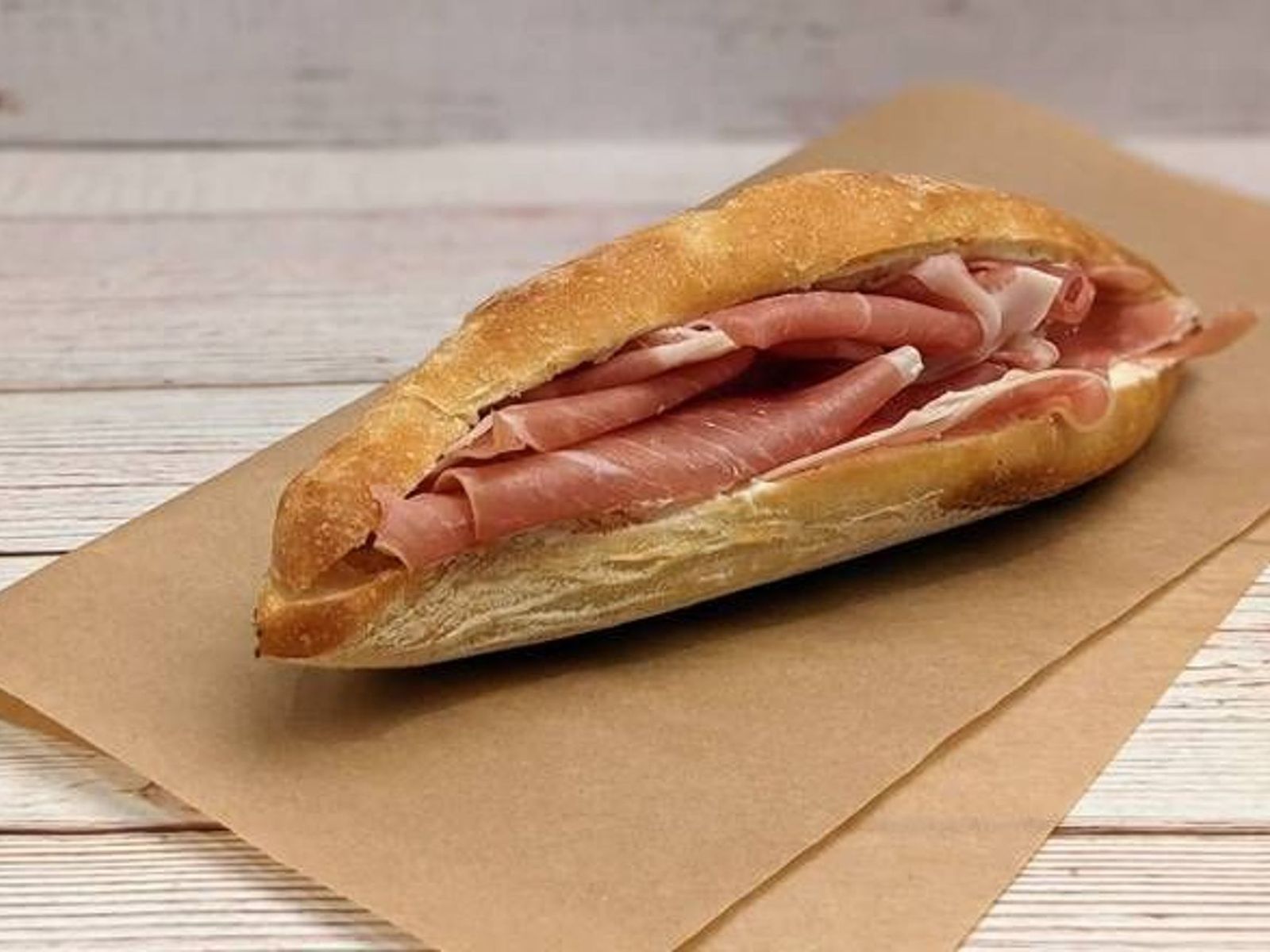 Order Prosciutto and Mascarpone Baguette food online from Caffe Nero store, Beverly on bringmethat.com