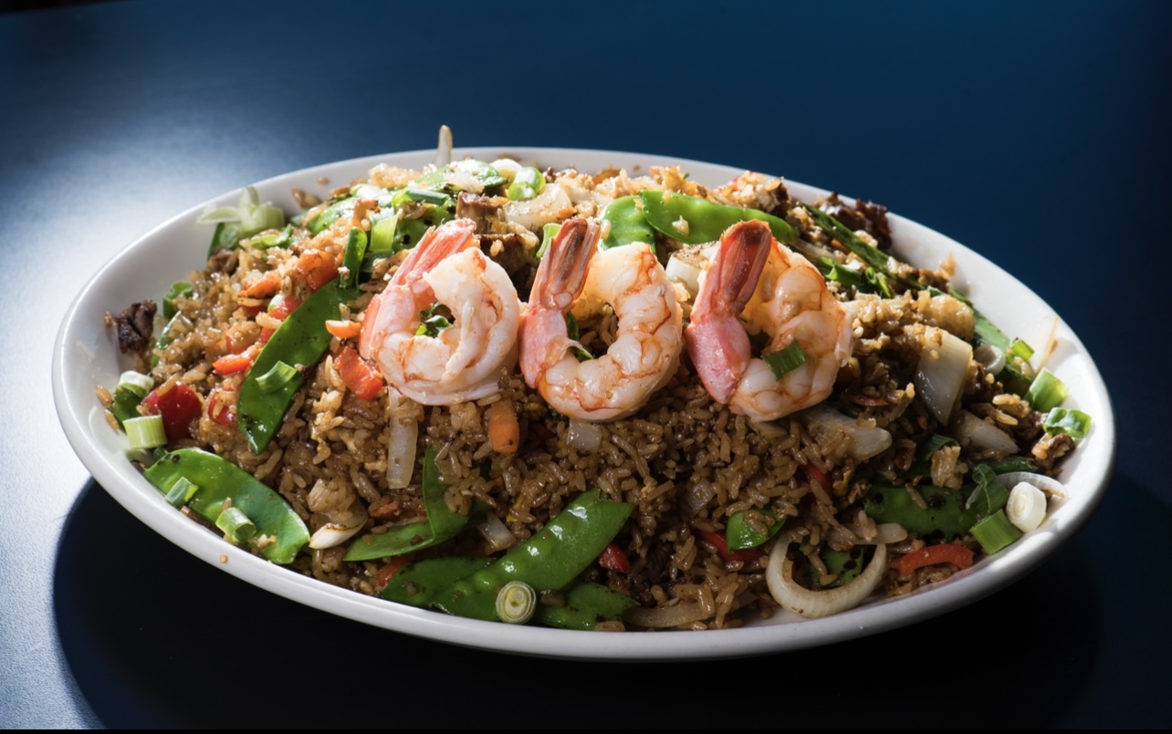 Order Fiesta Fried Rice Large food online from Plum Garden store, McHenry on bringmethat.com
