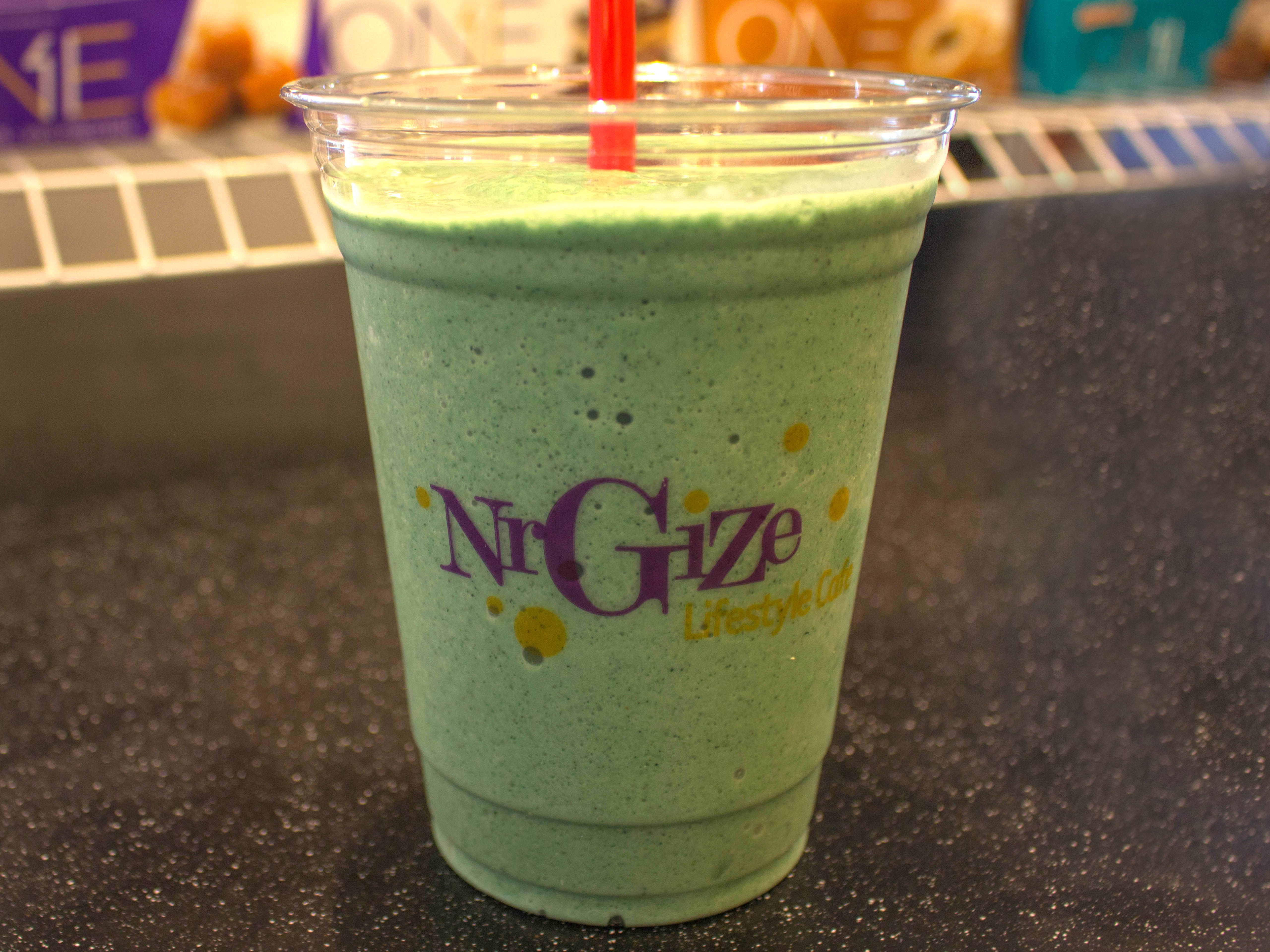 Order Nutri-blast Smoothie food online from Nrgize Lifestyle Cafe store, Greece on bringmethat.com