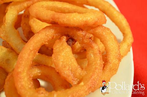 Order Onion Rings food online from Pollard's Chicken & Catering at Battlefield store, Chesapeake on bringmethat.com