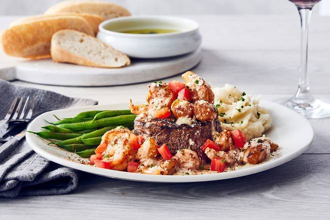Order NEW!  Scallops and Shrimp Filet Mignon food online from 8107-Bonefish Grill store, Brandywine on bringmethat.com