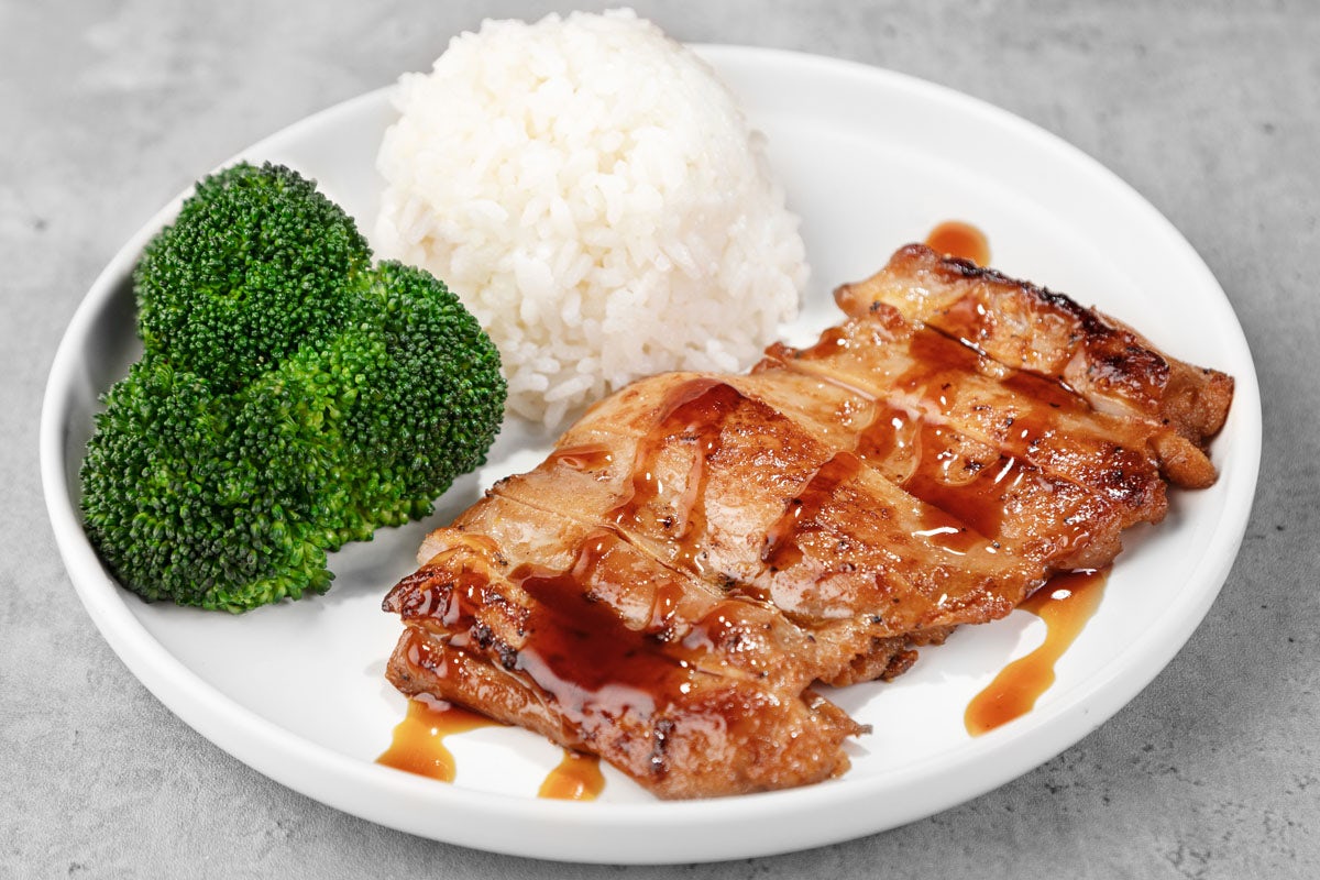 Order Teriyaki Chicken Keiki Meal food online from Ono Hawaiian BBQ store, Scottsdale on bringmethat.com