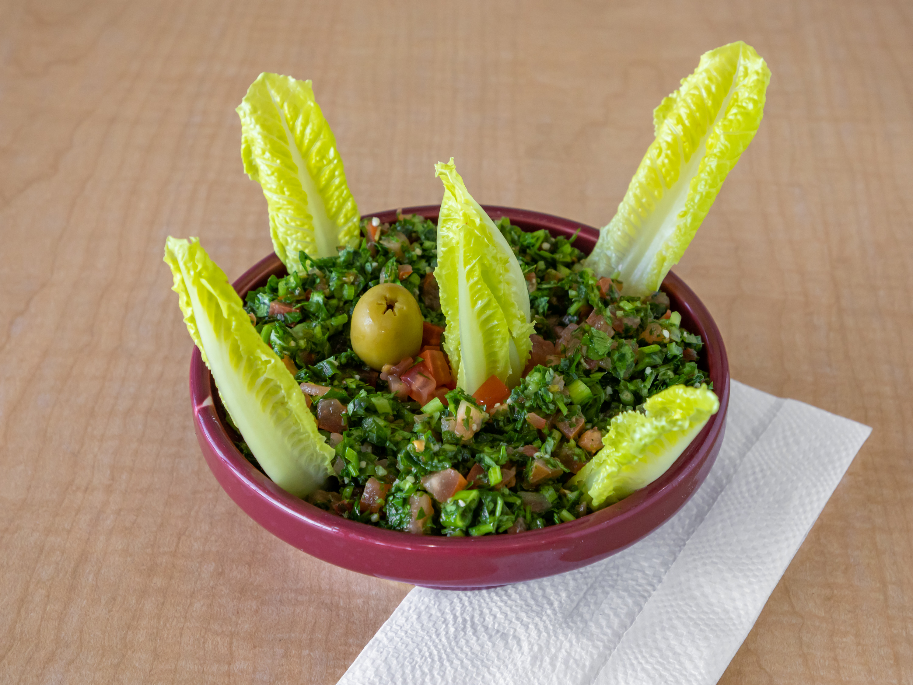 Order Tabbouleh Salad food online from Golden Olive store, Huntington Beach on bringmethat.com