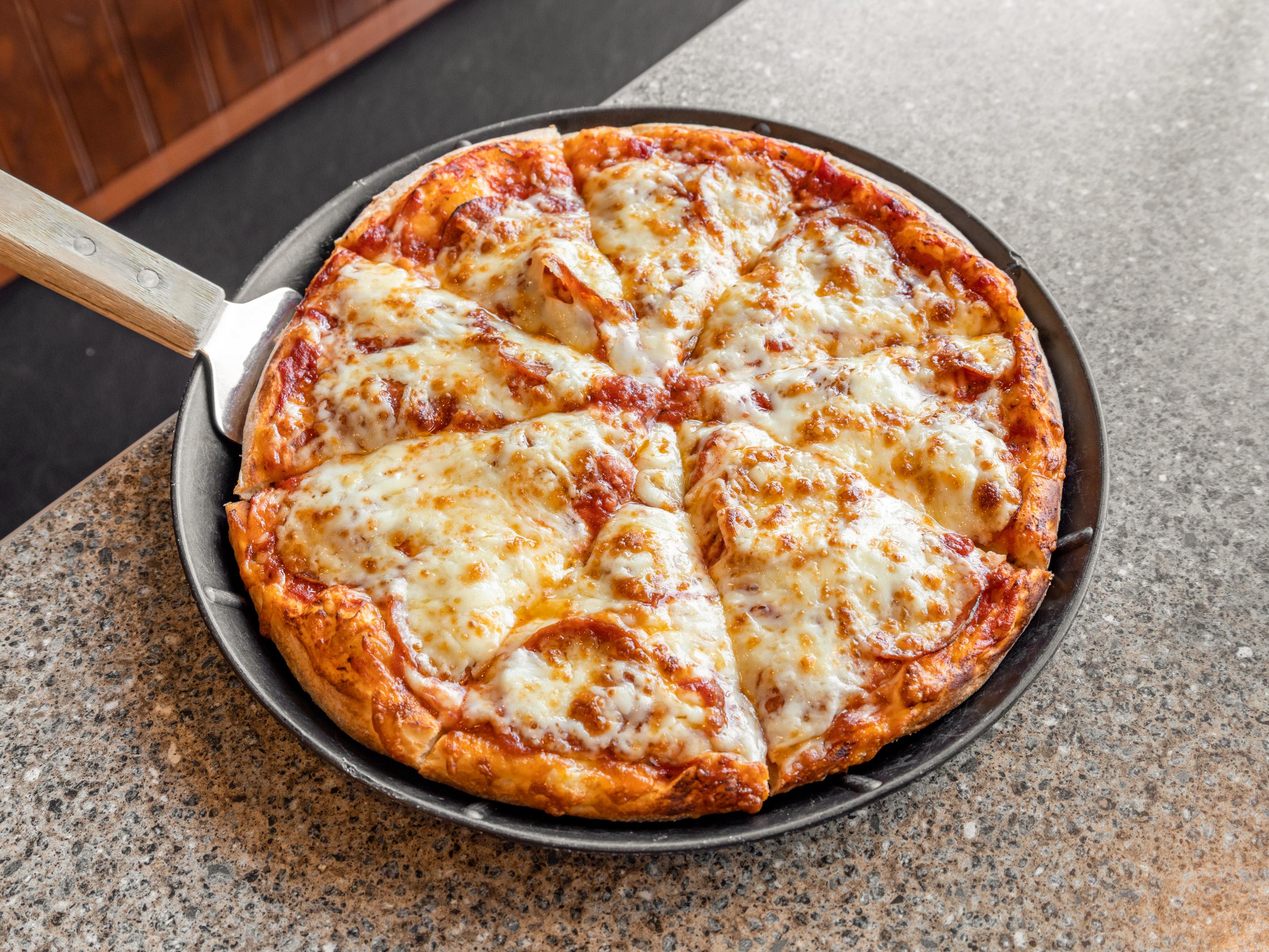 Order Traditional or Deep Pan Style Meat Lovers Pizza food online from Chicago Pizza store, Speedway on bringmethat.com