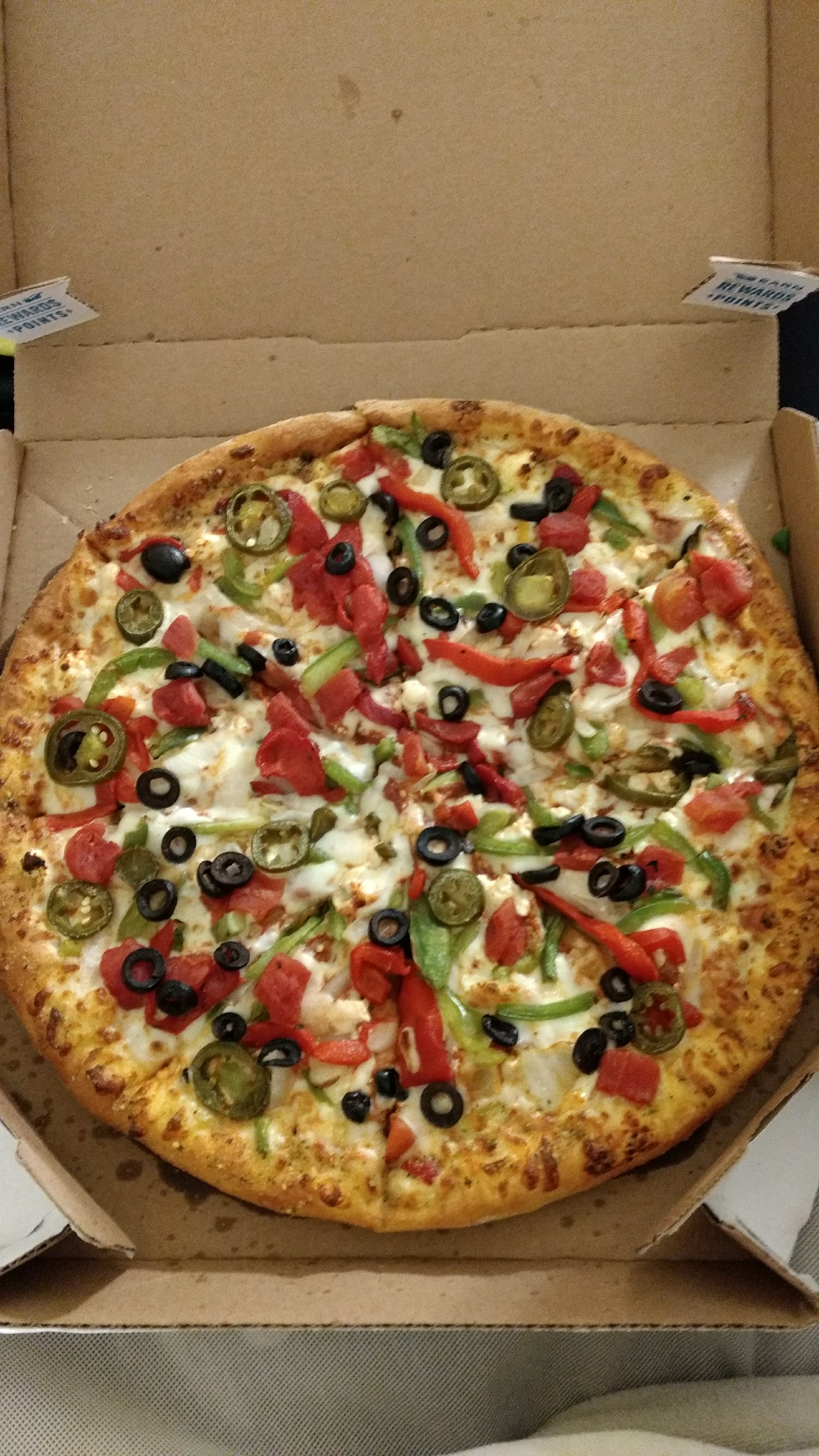 Order Vegetable Pizza food online from Pittza Rella store, Bethel Park on bringmethat.com
