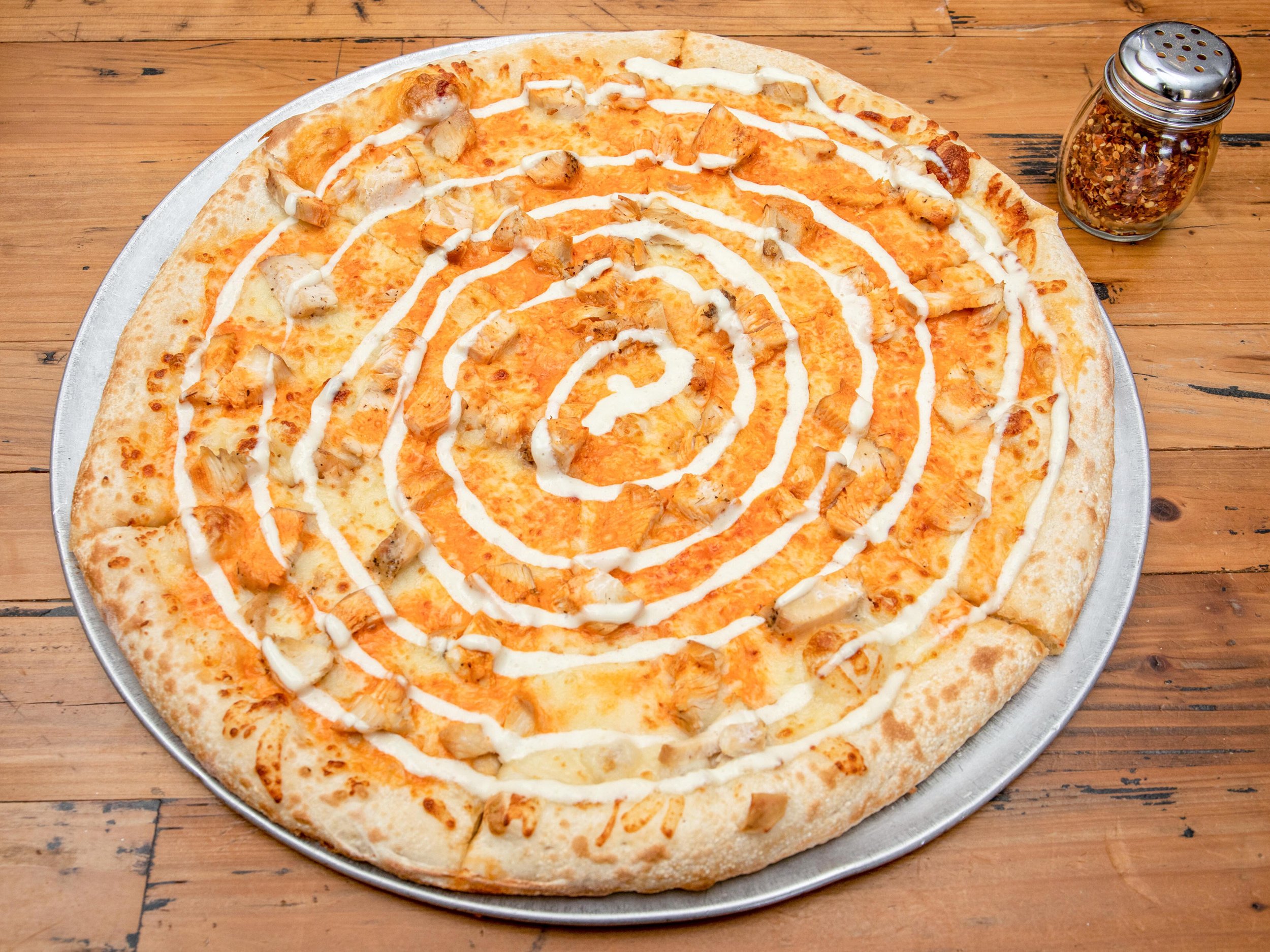 Order Buffalo Chicken Pizza food online from Fresco Pizzeria store, Wilmington on bringmethat.com