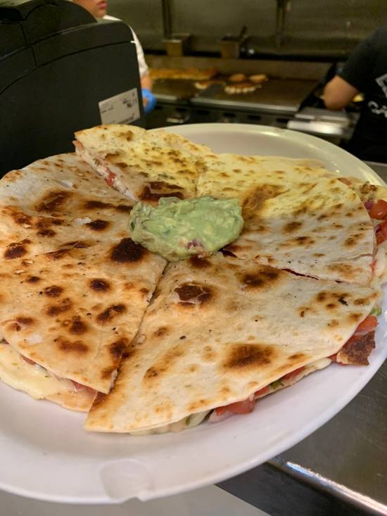 Order Chick Quesadilla food online from Cafe 382 store, South San Francisco on bringmethat.com