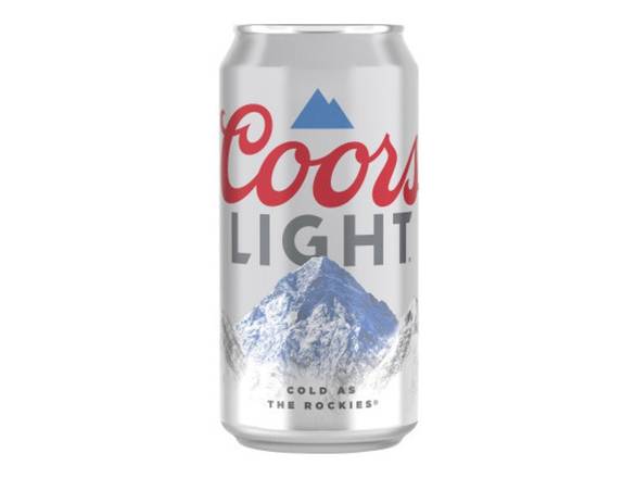 Order Coors Light American Lager Beer - 12x 12oz Cans food online from Southwest Liquor store, Thousand Oaks on bringmethat.com