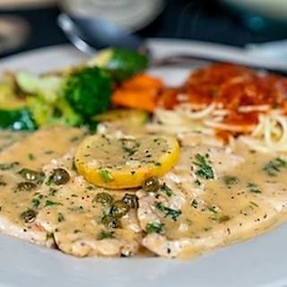Order Chicken Piccata food online from Fornos of Italy store, Houston on bringmethat.com