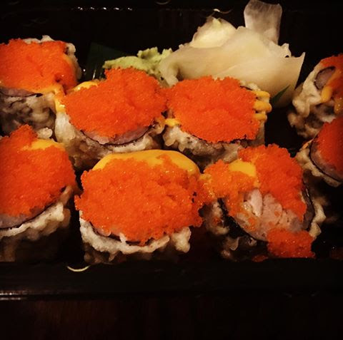 Order Volcano Roll food online from Soho Sushi store, New York on bringmethat.com