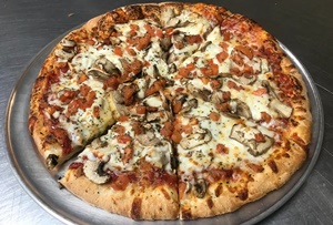 Order Hand-Tossed Chicken Parmesan Pizza food online from Firehouse Pizza store, East Peoria on bringmethat.com
