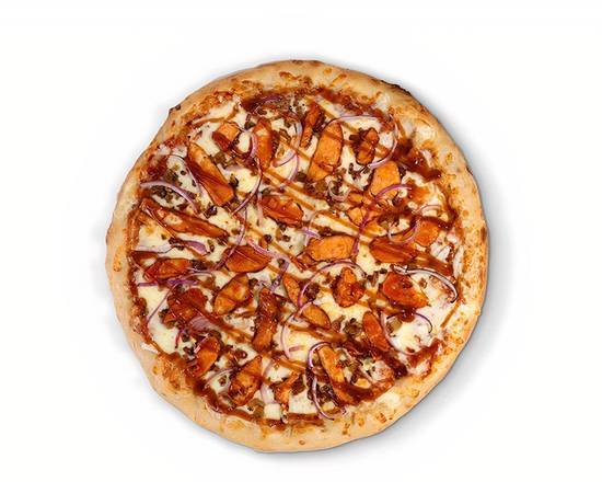 Order BBQ Chicken Specialty Pizza food online from Happy's Pizza store, Eastpointe on bringmethat.com
