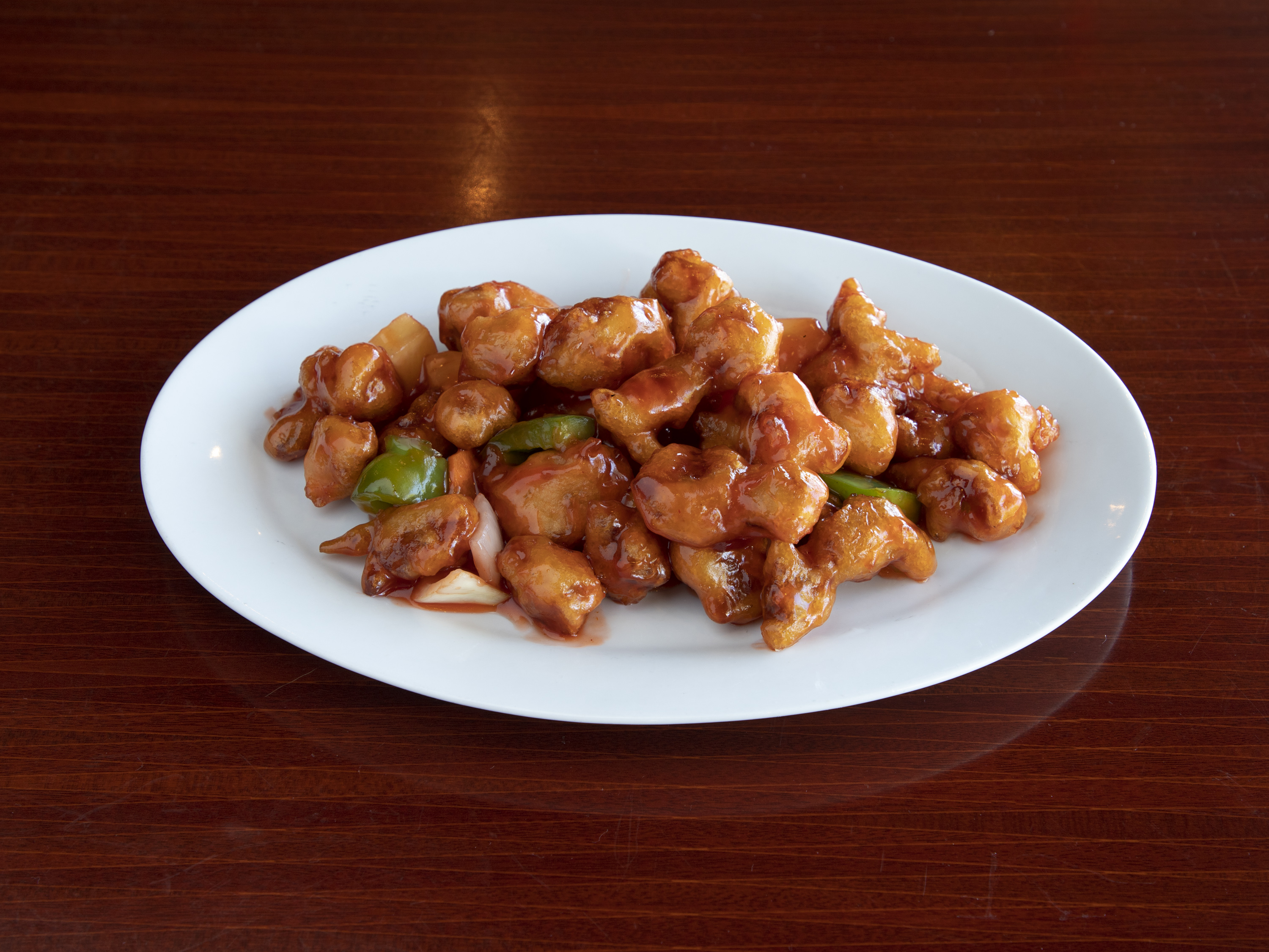 Order Sweet and Sour Pork food online from China Isle Restaurant store, American Fork on bringmethat.com
