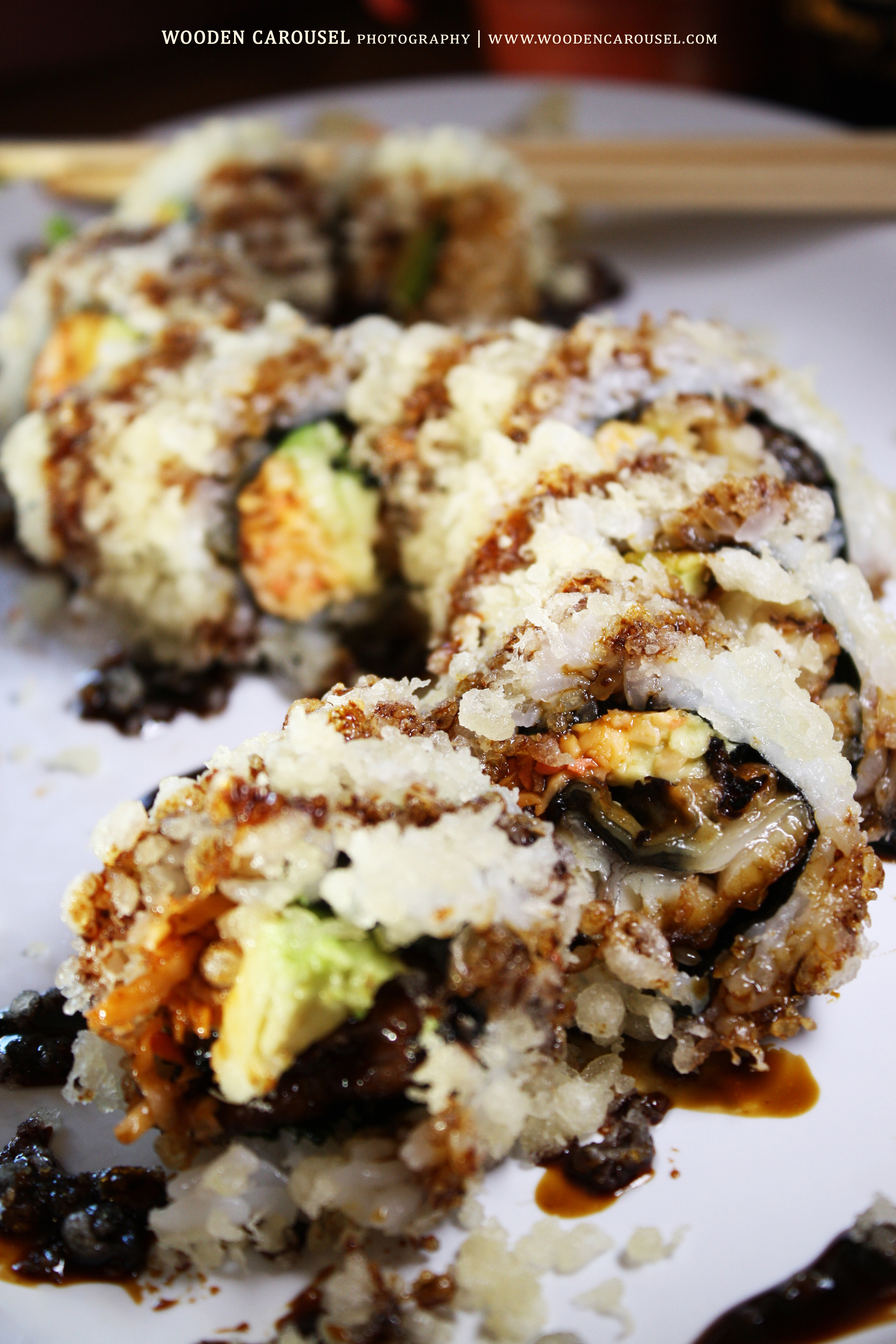 Order Crunchy Sweet Heart Roll food online from Crazy Tokyo Sushi store, Woodland Hills on bringmethat.com
