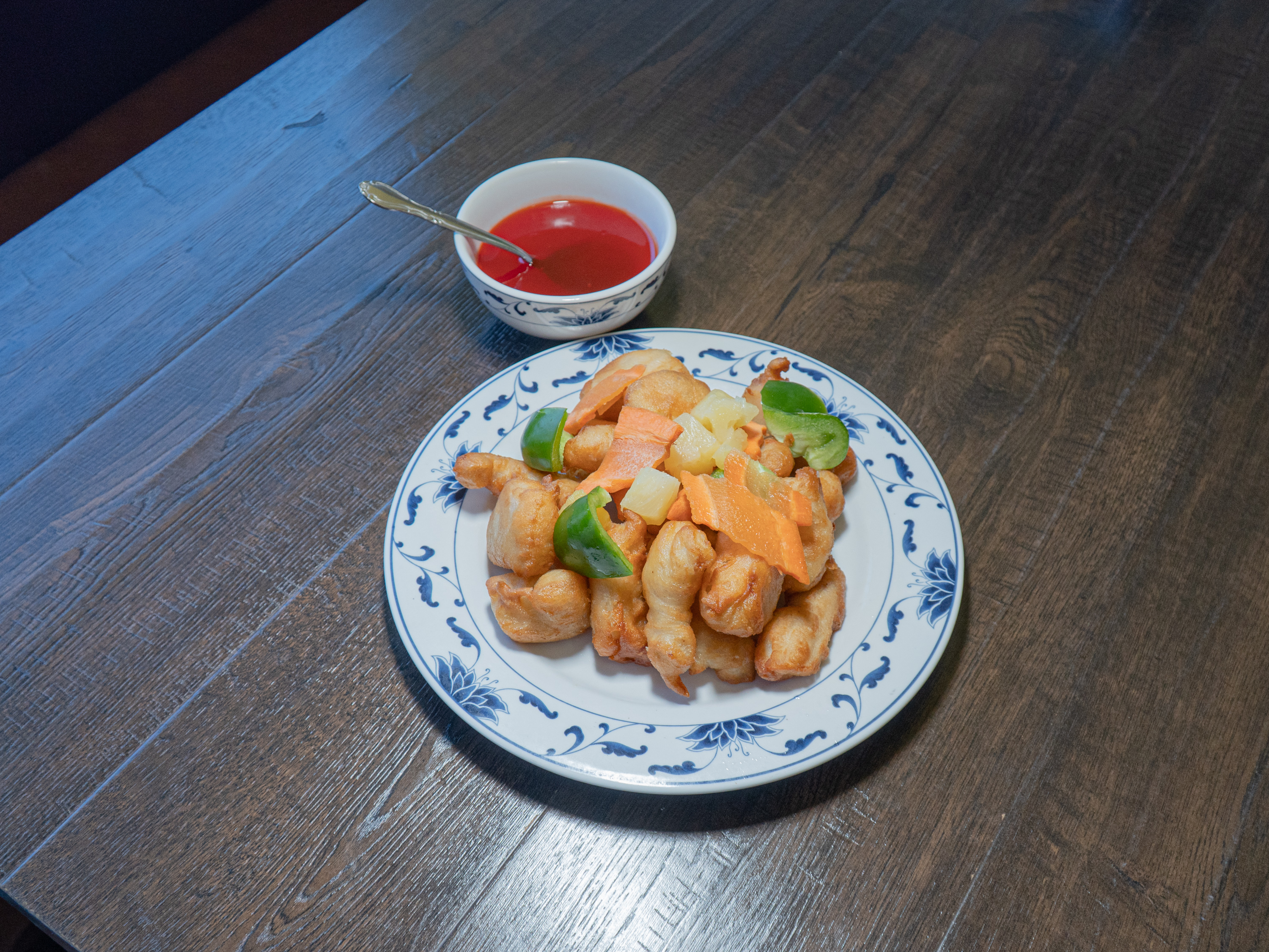 Order C10. Sweet and Sour Chicken food online from Wong Kok Asian Cuisine store, Chantilly on bringmethat.com