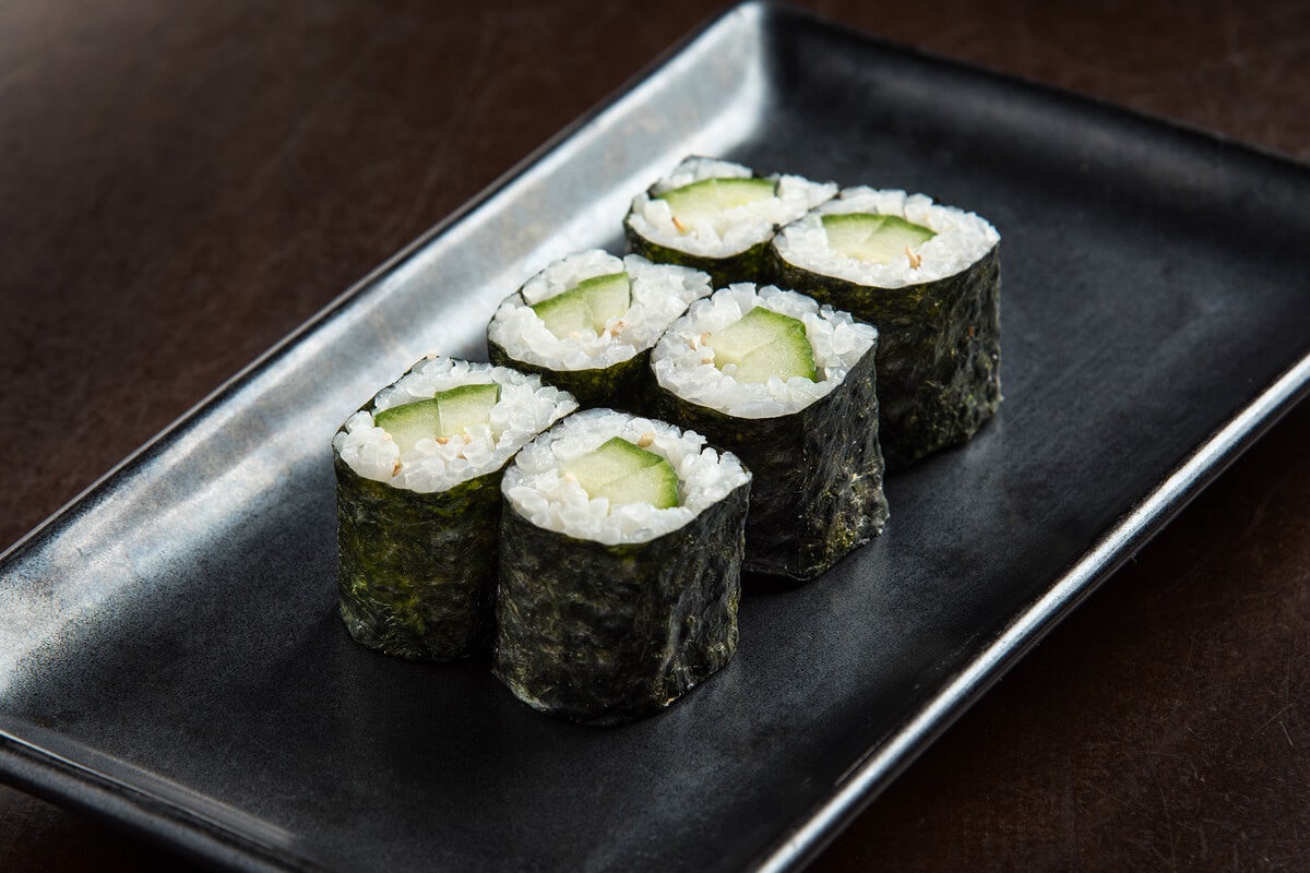 Order CUCUMBER ROLL food online from Ra Sushi store, Las Vegas on bringmethat.com