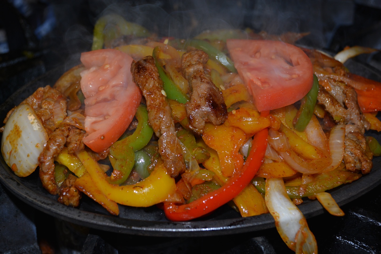 Order Steak Fajitas food online from Jalapenos Mexican Restaurant Eagle River store, Eagle River on bringmethat.com